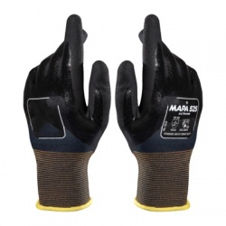 Mapa Ultrane 525 Full Nitrile-Coated Abrasion-Resistant Grip Gloves